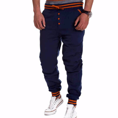

Mens Fashion Solid Color Pants Outdoor Sports Casual Jogger Pants