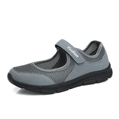 

Summer Breathable Women Sneakers Healthy Walking Shoes Outdoor Mesh Antislip Sport Running Shoes Mother Gift Comfort Light Flats