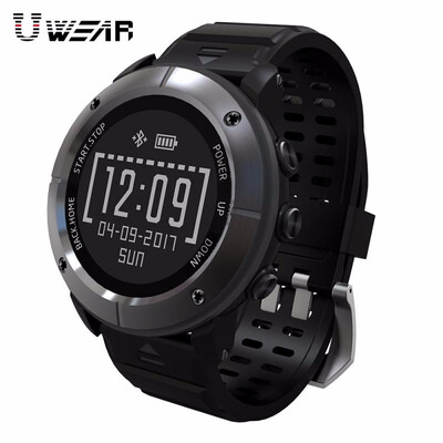 

Uwear UW80 GPS Smart Watch SOS Thermometer Pressure Gauge Intelligent Wristwatch