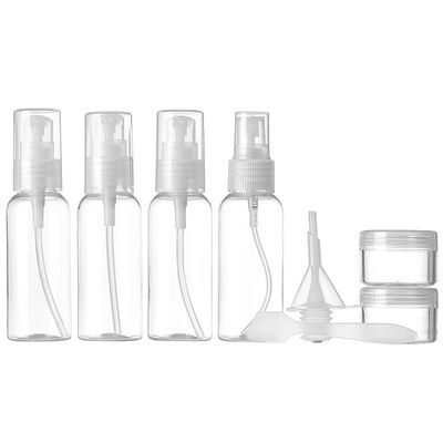 

Forty thousand kilometers sub-bottling travel portable suit shampoo shower gel empty bottle spray bottle pressed transparent bottle SW2104