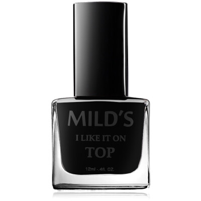 

Mild' (MILD') tasteless green pregnant women can be water-based peelable nail polish 12ml (pure black) old and new packaging random