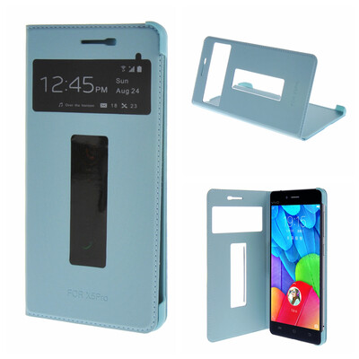

MOONCASE VIVO X5 Pro ( 5.2") ЧЕХОЛ ДЛЯ Premium PU Leather Pouch Flip Blue