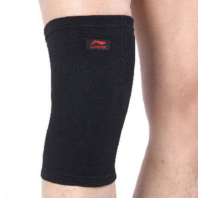 

Li Ning LINING sports warm knee knee men and women sports protection single only high telescopic bamboo charcoal  (trademark black and red random delivery