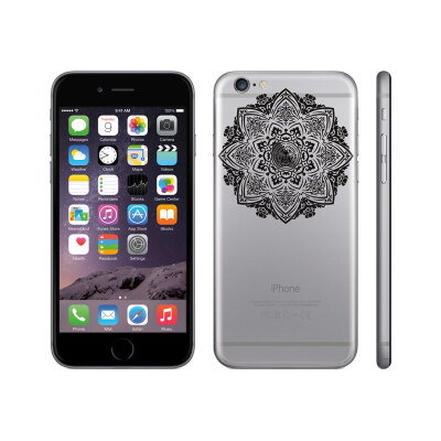 

GEEKID@ iPhone 6 Back Decal sticker Phone back sticker Floral Protector Decal cover iPhone 6s waterproof 3M stickers