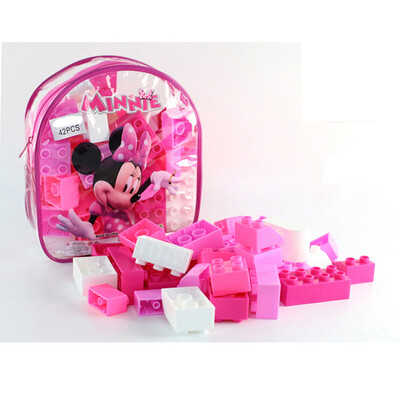 

Cute Cartoon Building Blocks Bricks Model Assembled Set Educational Toys Cool Cube Micro World Cartoon Star Clown Building Block