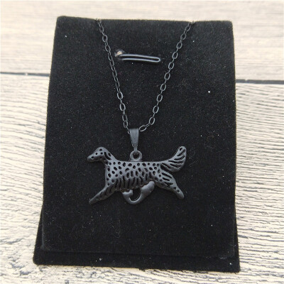 

Trendy New English Setter Necklace Trendy Style English Setter Pendant Necklace Women Pet Jewellery Fashion Animal Dog Jewellery