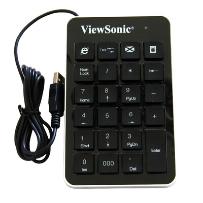 

ViewSonic NK100 wired financial keyboard keyboard USB interface black