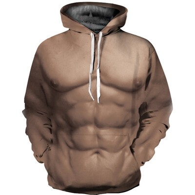 

Mens Hoodie 3D Printed Women Pullover Sweater