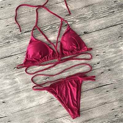 

New Multi-color Bikinis Set Women Sexy Biquinis Push Up Strap Brazilian Swimsuit Summer Bathing Suit Beach Wear Swimwear
