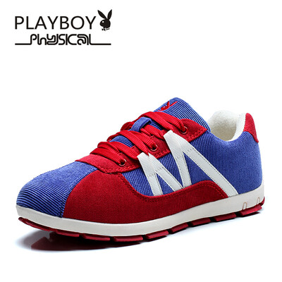 

PLAYBOY brand Spring leisure,Breathable sneakers,Flat skateboard,Women's shoes