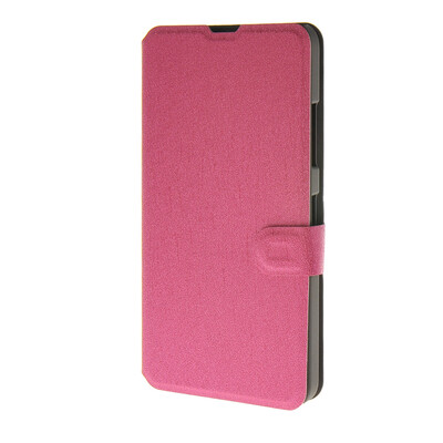 

MOONCASE Ultra thin matte surface Leather Wallet Flip Holster Pouch Stand Back чехол для Microsoft Lumia 640 Hot pink