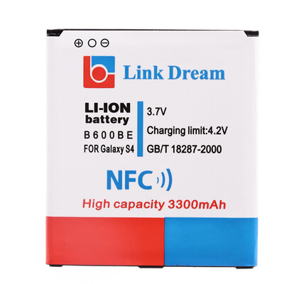 

3300mAh 3.7V Mobile Phone Li-ion Battery For Samsung Galaxy S4 IV / i9500 B600BE With NFC Function