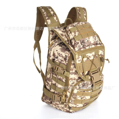 

Special Soldier Male Camouflage Backpack Out Door Army Fans Swordfish Rucksack Travel Large Capacity Mountaineering Bag