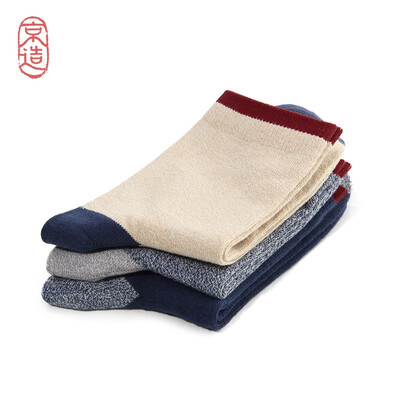 

JZAO Socks for women Cotton socks Seamless casual socks 3 pairs