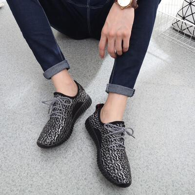 

Brand mens shoes 2018 Spring And Autumn Lovers Shoes Breathable Cloth Weaving Flat Shoes Slip Coconut Casual Shoes 39--44