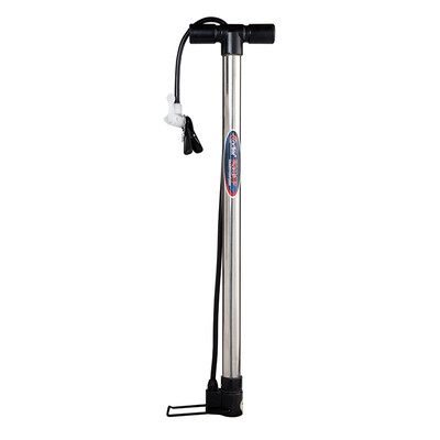 

Kai speed card Deere stainless steel portable multi-function bicycle basketball inflatable swimming ring pump with gas needle&steam tire clip 1010