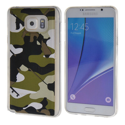 

MOONCASE for Samsung Galaxy Note 5 Case Slim Soft Silicone Gel TPU Skin Protective Case Cover Green