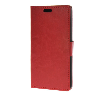 

MOONCASE Leather Side Flip Wallet Card Holder Stand Shell Pouch ЧЕХОЛ ДЛЯ LG G4 Red