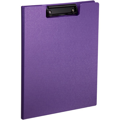 

Comix A723 American stone system double folding writing board clip A4 beads purple
