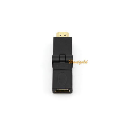 

360 degree Rotation Swivel HDMI Male to HDMI Female Adjustable Adapter Converter