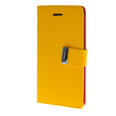 

MOONCASE чехол для HTC One M9 Flip Leather Wallet Card Slot Bracket Back Cover Yellow