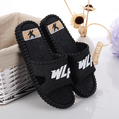 

Le ​​letter home slippers bathroom slippers black 41 yards male