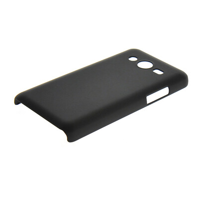 

MOONCASE Hard Rubberized Rubber Coating Devise Back ЧЕХОЛ ДЛЯ Samsung Galaxy Core II 2 G355H Black