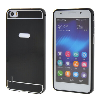 

MOONCASE Huawei 6 Случай 2 В 1 жесткий бампер вставить обложка чехол для Huawei Honor 6 черный