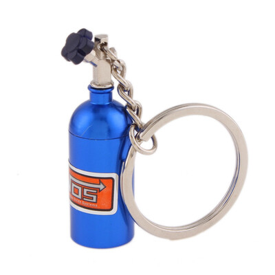 

mymei модель автомобиля брелок связке ключей keyfob ключевые держатель синий nitrobooster кольцо