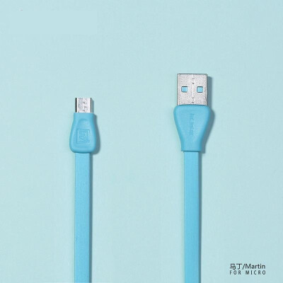 

REMAX Martin Colorful Micro USB Data cable PVC Flat Charging sync Data Transfer data cable for xiaomisonysamsungHTC