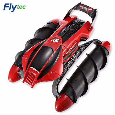 

Flytec 989 - 393 24GHz Amphibious Stunt Water-resistance All-terrain RC Tank Boat