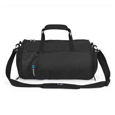 

IX Fitness Bag Sports Bag Bucket Bag Portable Yoga Bag Sports Fitness Shoulder Bag Shoes Bag 8036 Standard Edition Blue