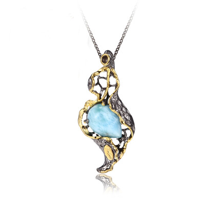 

K1 Mermaids Tears Pendant Nordic Style 925 Sterling Silver Jewelry Necklace Clothes Accessory For Gift