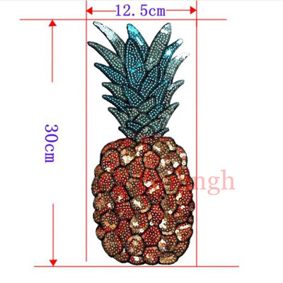 

1 pcslot Brand Embroidered Patches Pink Bird Flamingo Sequin Patches Iron On Fabric Badge Sew On Clothes Appliques DIY Stickers