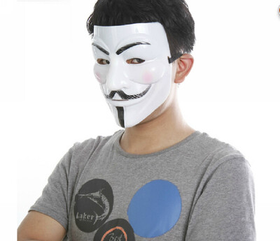 

mymei Cool V for Vendetta Guy Fawkes Occupy Anonymous Halloween Cosplay Party Mask