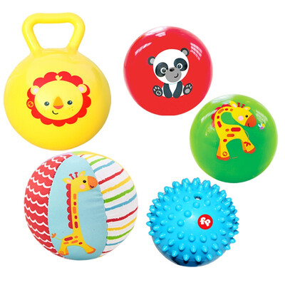 

Фишер (Fisher Price) детские игрушки мяч ребенок мяч Соблюдая начальное обучение костюм F0906