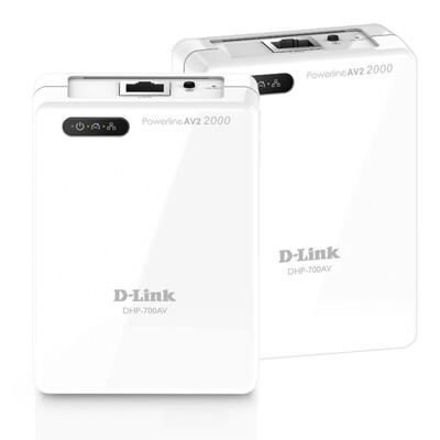 

D-Link dlink DHP-701AV electronic cat suit Gigabit cable power line transmission automatic matching simple Internet without additional wiring