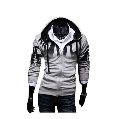 

Zogaa New Men's Hoodie Printing Nap Slim
