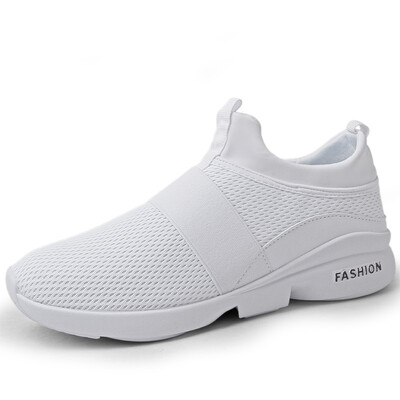 

SpringAutumn New models men shoes 2018 fashion comfortable youth casual shoes For Male soft mesh design lazy shoes