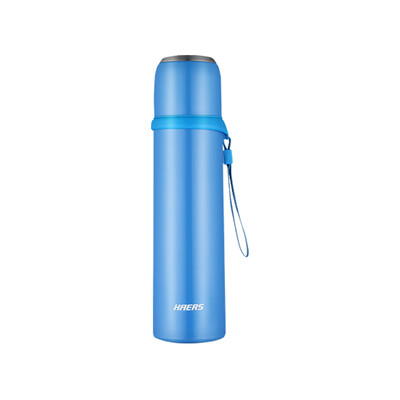 

Haers 500ml Thermos Bottle 304 из нержавеющей стали с чашкой для домашнего школьного офиса Journey Thermos