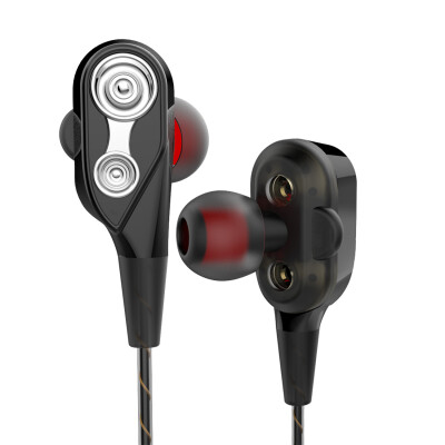 

STONEGO Dual Driver Earbuds for Music In Ear Headphones with Microphone High-fidelity Audio&Deep Bass Volume Control Headset