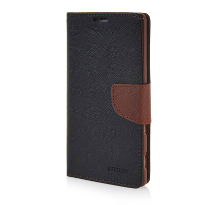 

MOONCASE Cross pattern Leather Wallet Flip Card Slot Pouch Stand Shell Back ЧЕХОЛ ДЛЯ Sony Xperia T3 Black