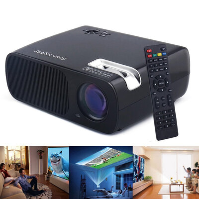 

Sourcingbay BL-20 HD LED Projector Cinema Theater Support USBHDMITV or DTVAVYPBPRVGAAudio Input 2600 Lumensmax20001 800x480 Resolution