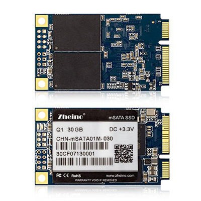 

Zheino Q1 ssd msata 30GB Readwrite speed 270MBs 60MBS SSD Internal Solid State Drive For Laptop Mini PC Tablet PC