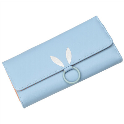

Women Trendy Tasteful Faux Leather Clutch Purse Card Coin Wallet Handbag Bag
