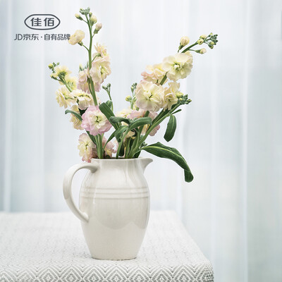 

Jia Yi European Ceramic Vase Decoration Living Room Insert Vase Table Decoration Modern Simple White Small Vase Medium