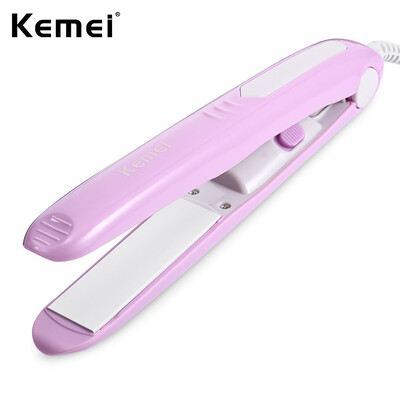 

Kemei KM - 331 Mini Ceramic Coating Electric Hair Straightener Styling Tool
