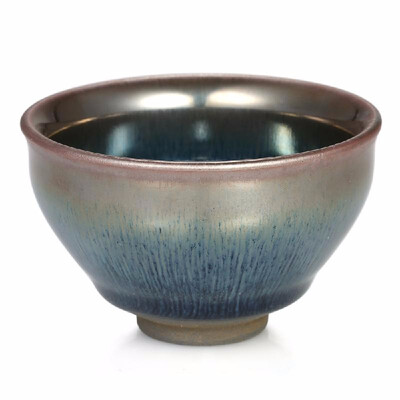 

Traditional Tea Bowl Vintage Style Glaze Teaware Jianzhan Tea Cup Mini Tea Bowl Hares Fur Temmoku Tea Cup Chinese Kungfu Tea Cup