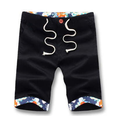 

Hot Sale Men Shorts Casual Men Cotton Slim Fit Print Fashion Designed Men Shorts 2016 Summer Free Shipping Hot Sale Plus 5XL