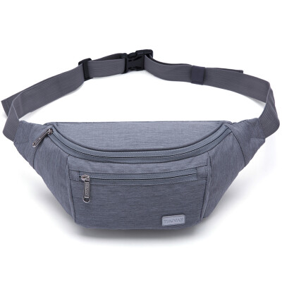 

Tianyi TINYAT small waistpack sports backpack outdoor riding running leisure small chest bag couple backpack shoulder bag T206 gray